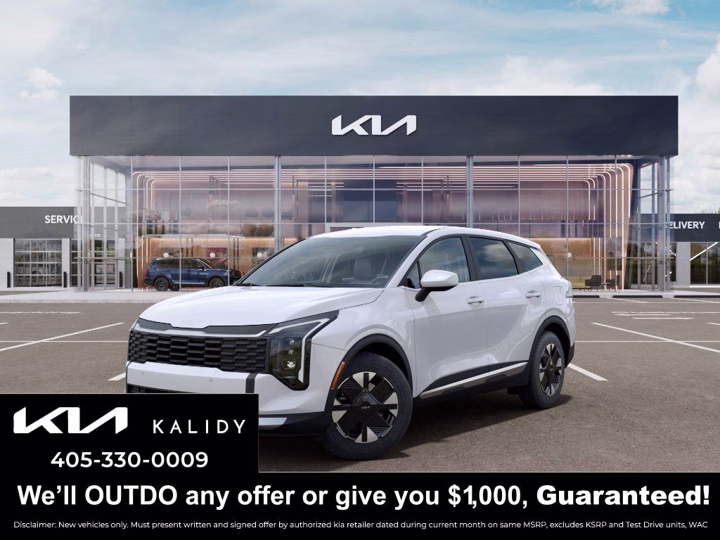 2026 Snow White Pearl Kia Sportage Hybrid LX FWD SUV