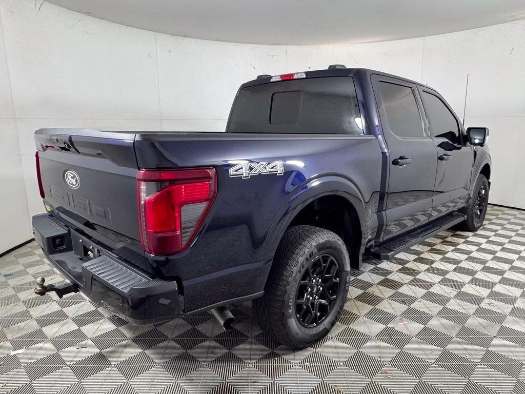 2025 Antimatter Blue Metallic Ford F-150 XLT 4X4 Truck