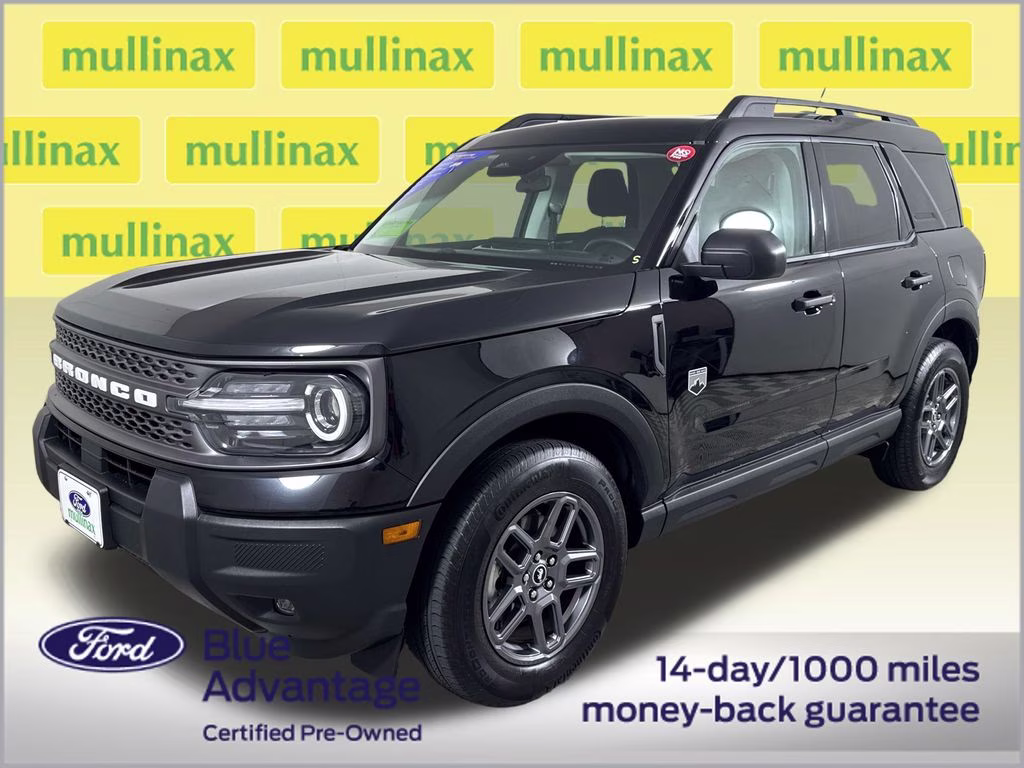 2025 Shadow Black Ford Bronco Sport Big Bend 4X4 SUV
