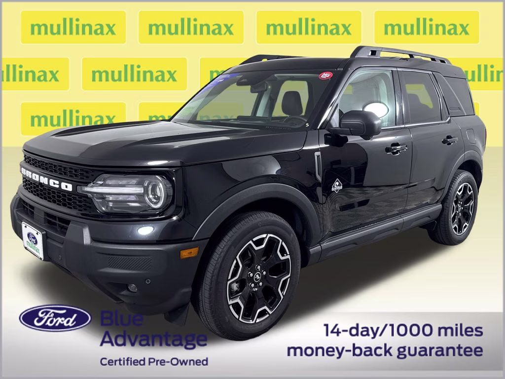 2025 Shadow Black Ford Bronco Sport Outer Banks 4X4 SUV