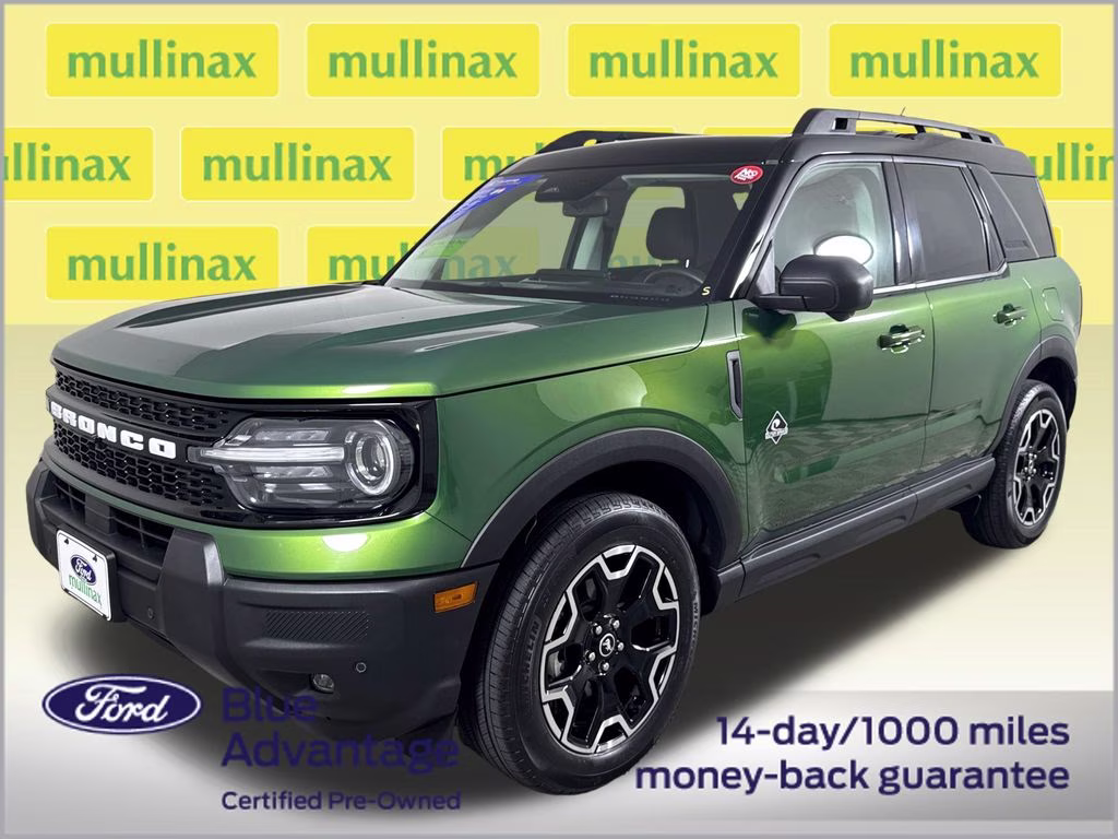 2025 Eruption Green Metallic Ford Bronco Sport Outer Banks 4X4 SUV