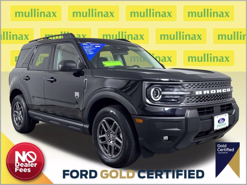 2025 Shadow Black Ford Bronco Sport Big Bend 4X4 SUV