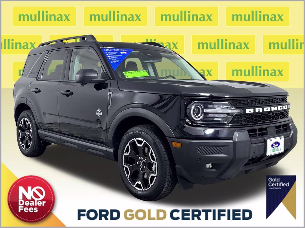 2025 Shadow Black Ford Bronco Sport Outer Banks 4X4 SUV