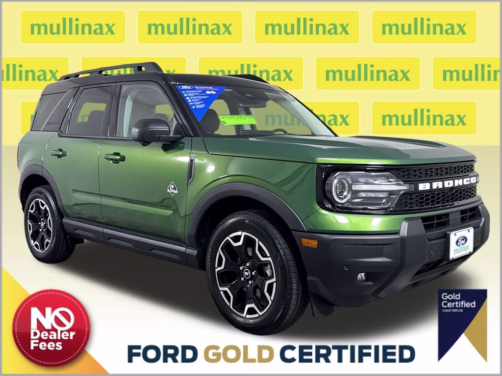 2025 Eruption Green Metallic Ford Bronco Sport Outer Banks 4X4 SUV