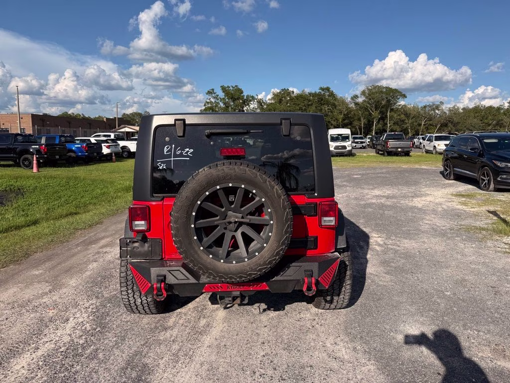 2018 Firecracker Red Clearcoat Jeep Wrangler JK Unlimited Sport 4X4 SUV