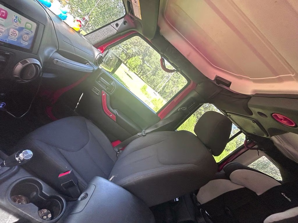 2018 Firecracker Red Clearcoat Jeep Wrangler JK Unlimited Sport 4X4 SUV