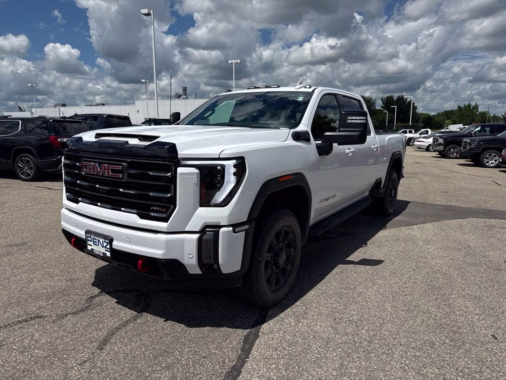 2024 Summit White GMC Sierra 2500HD AT4 4X4 Truck