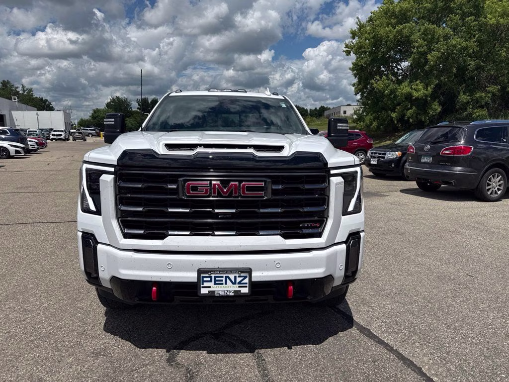 2024 Summit White GMC Sierra 2500HD AT4 4X4 Truck
