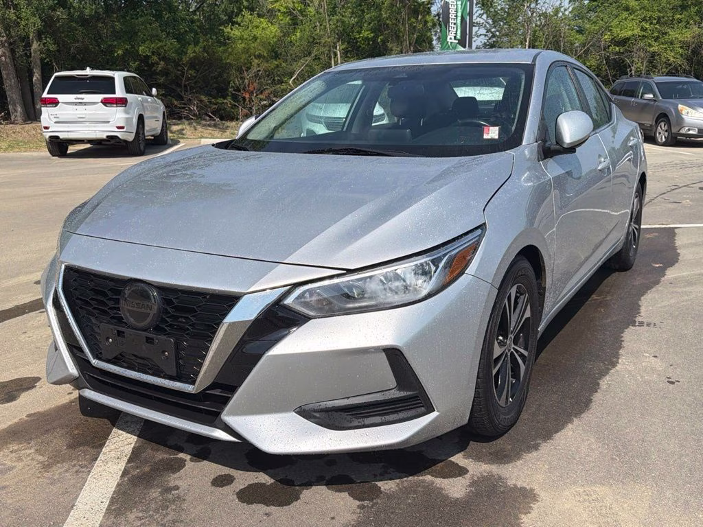 2023 Brilliant Silver Metallic Nissan Sentra SV FWD Sedan