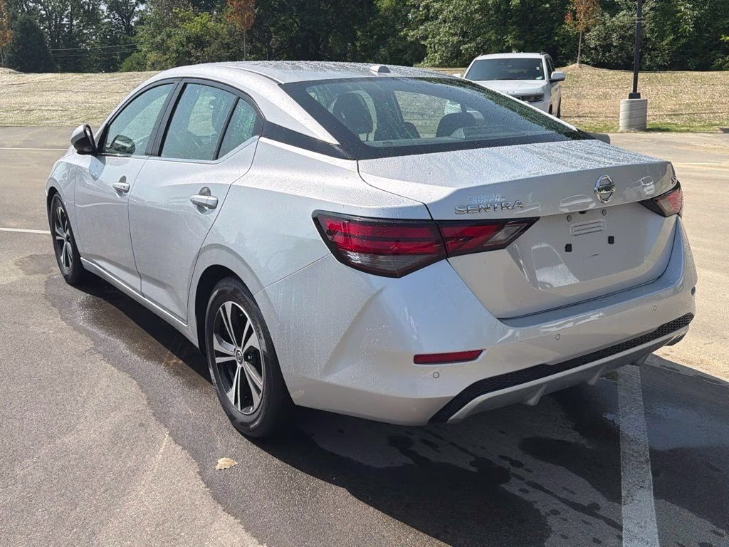 2023 Brilliant Silver Metallic Nissan Sentra SV FWD Sedan