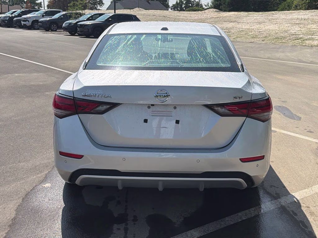 2023 Brilliant Silver Metallic Nissan Sentra SV FWD Sedan