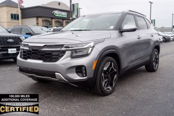 2024 Steel Gray Kia Seltos SX AWD SUV