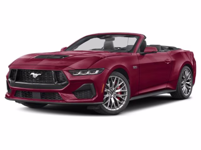 2026 Molten Magenta Metallic Tinted Clearcoat Ford Mustang GT Premium RWD Convertible