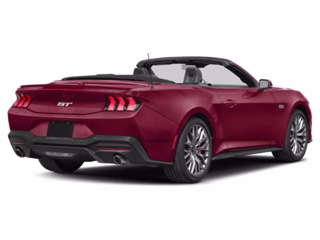 2026 Molten Magenta Metallic Tinted Clearcoat Ford Mustang GT Premium RWD Convertible
