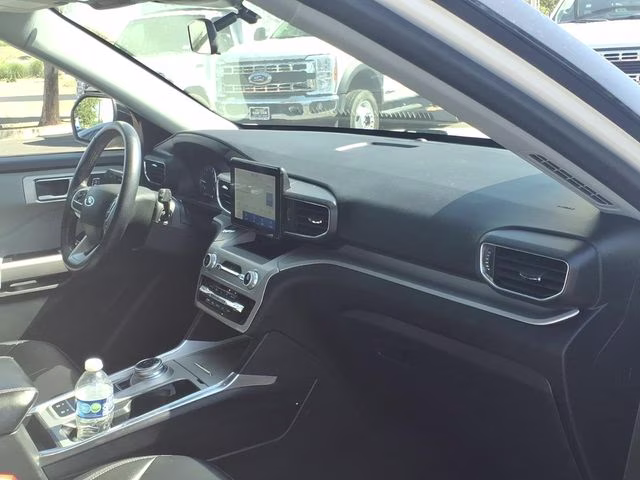 2023 White Metallic Ford Explorer XLT RWD SUV