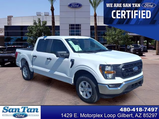 2023 Oxford White Ford F-150 XL 4X4 Truck