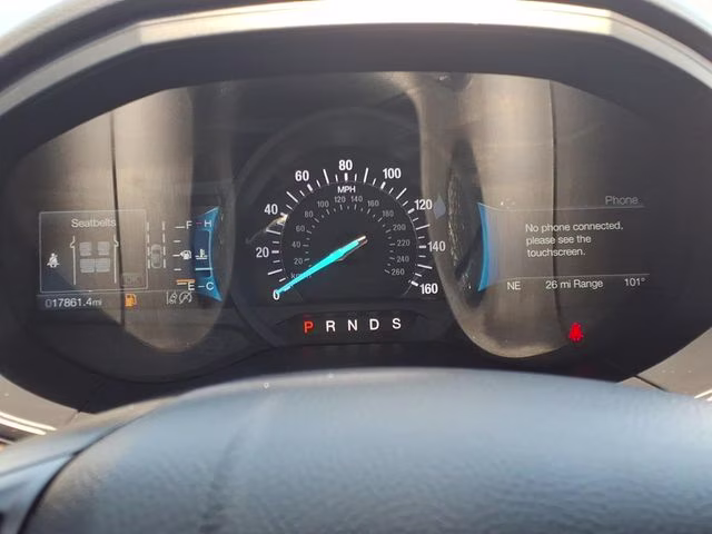2022 Carbonized Gray Metallic Ford Edge SE AWD SUV