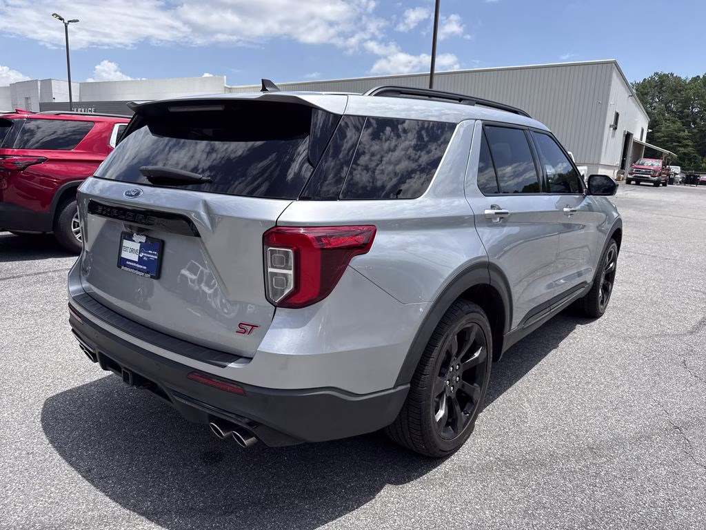 2022 Iconic Silver Metallic Ford Explorer ST RWD SUV