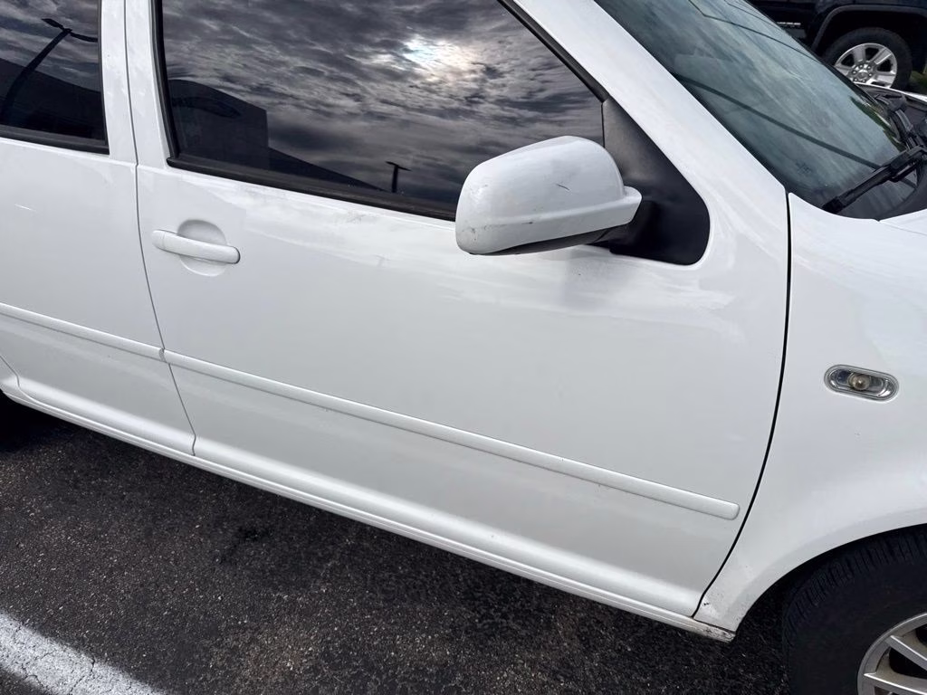 2005 White Volkswagen Golf GLS FWD Hatchback