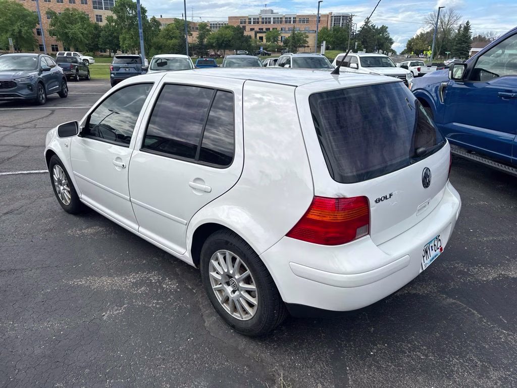 2005 White Volkswagen Golf GLS FWD Hatchback