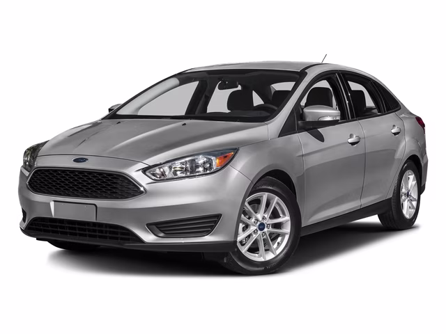 2016 Ingot Silver Ford Focus SE FWD Sedan