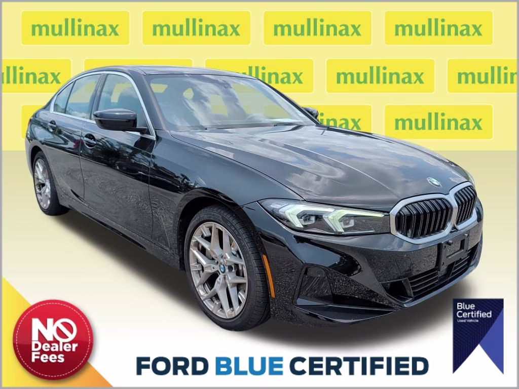 2026 Jet Black BMW 3 Series 330i RWD Sedan