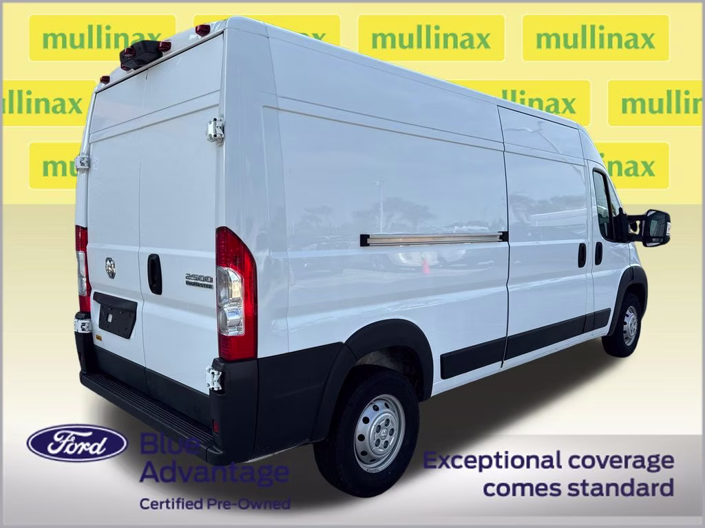 2023 Bright White Clearcoat Ram ProMaster 2500 High Roof FWD Van
