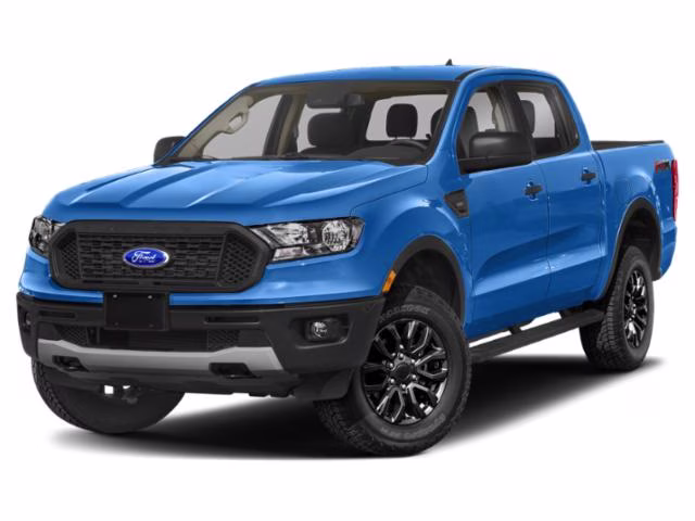2022 Blue Metallic Ford Ranger XLT RWD Truck