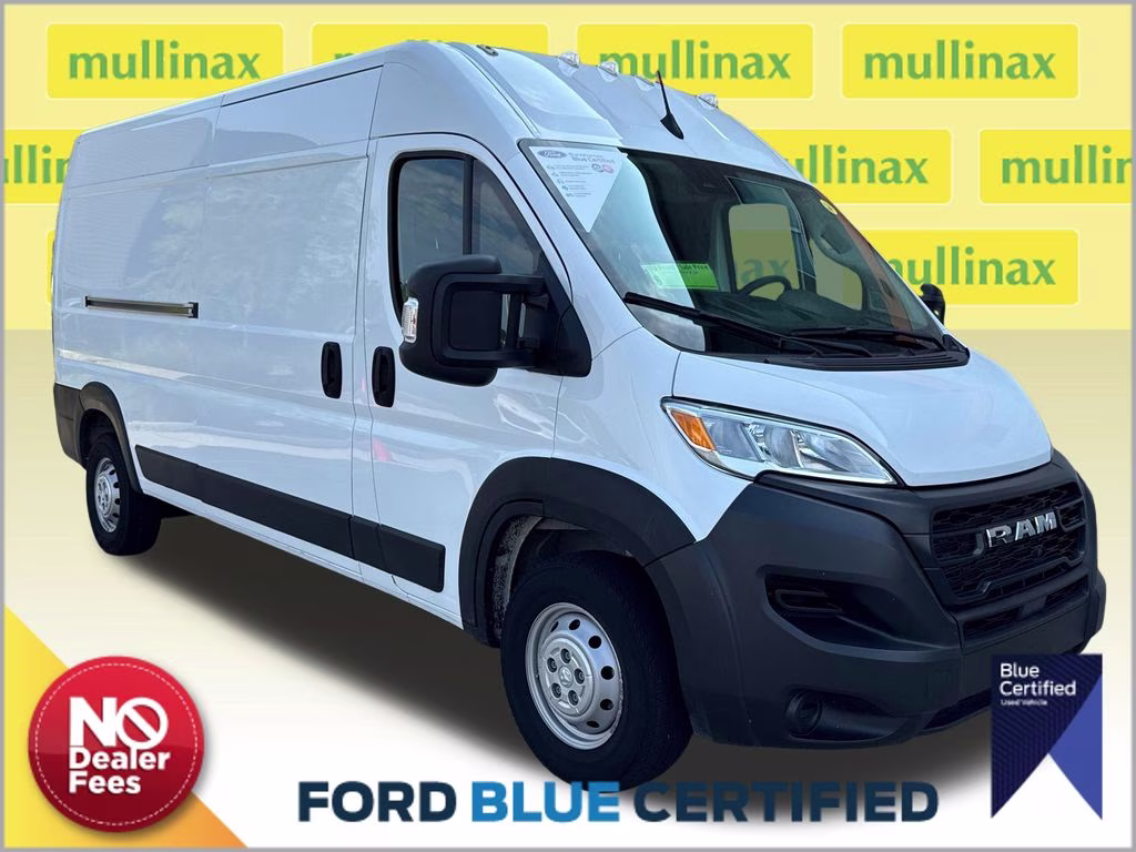 2023 Bright White Clearcoat Ram ProMaster 2500 High Roof FWD Van