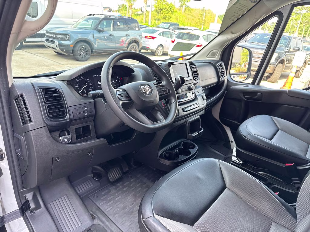 2023 Bright White Clearcoat Ram ProMaster 2500 High Roof FWD Van