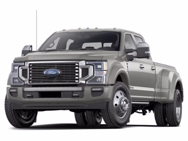 2022 Silver Metallic Ford Super Duty F-450 DRW Platinum 4X4 Truck