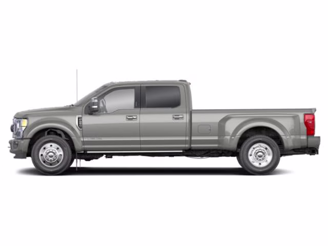 2022 Silver Metallic Ford Super Duty F-450 DRW Platinum 4X4 Truck
