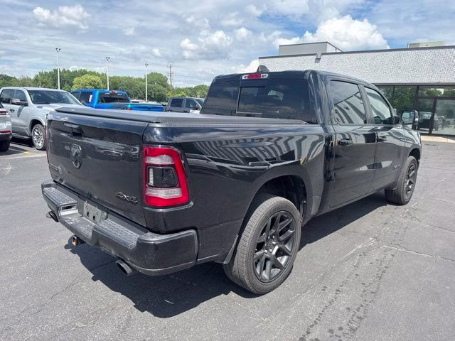 2021 Diamond Black Crystal Pearlcoat Ram 1500 Big Horn 4X4 Truck