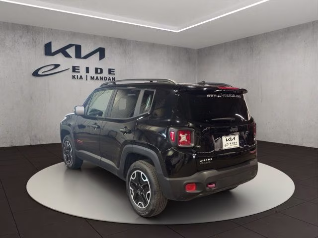 2017 Black Jeep Renegade Trailhawk 4X4 SUV