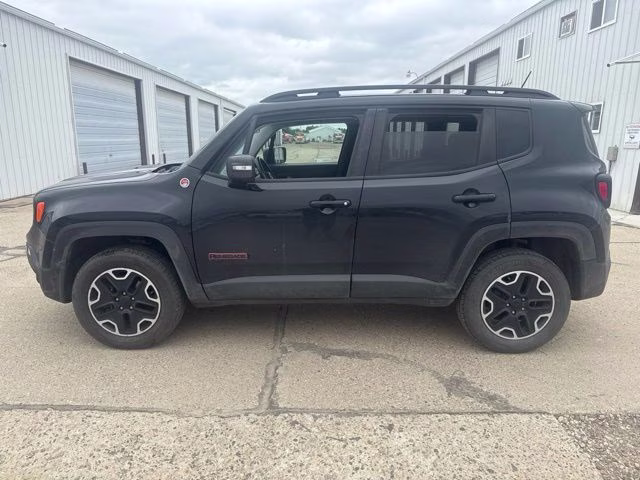 2017 Black Jeep Renegade Trailhawk 4X4 SUV