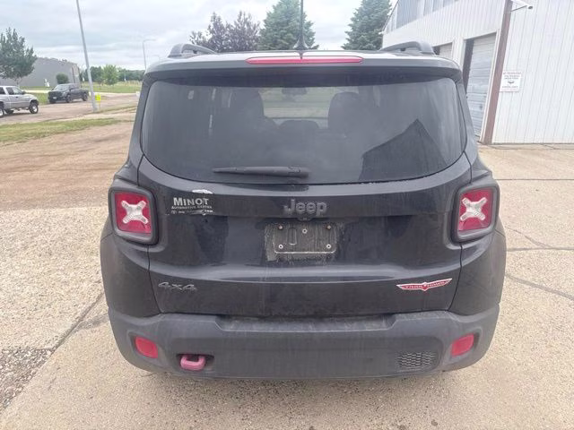 2017 Black Jeep Renegade Trailhawk 4X4 SUV