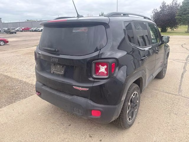 2017 Black Jeep Renegade Trailhawk 4X4 SUV