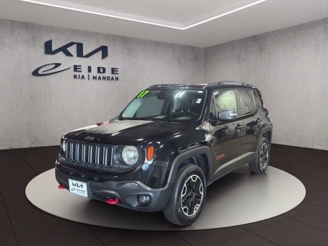 2017 Black Jeep Renegade Trailhawk 4X4 SUV