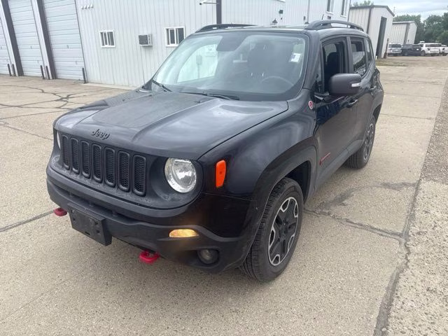 2017 Black Jeep Renegade Trailhawk 4X4 SUV