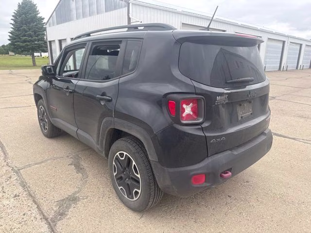 2017 Black Jeep Renegade Trailhawk 4X4 SUV