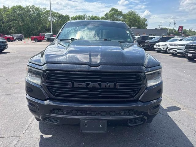 2021 Diamond Black Crystal Pearlcoat Ram 1500 Big Horn 4X4 Truck