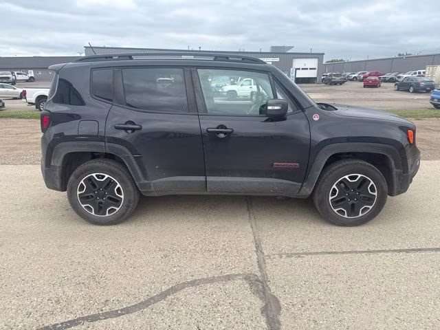 2017 Black Jeep Renegade Trailhawk 4X4 SUV