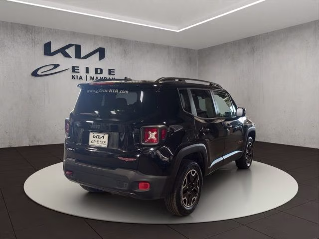 2017 Black Jeep Renegade Trailhawk 4X4 SUV