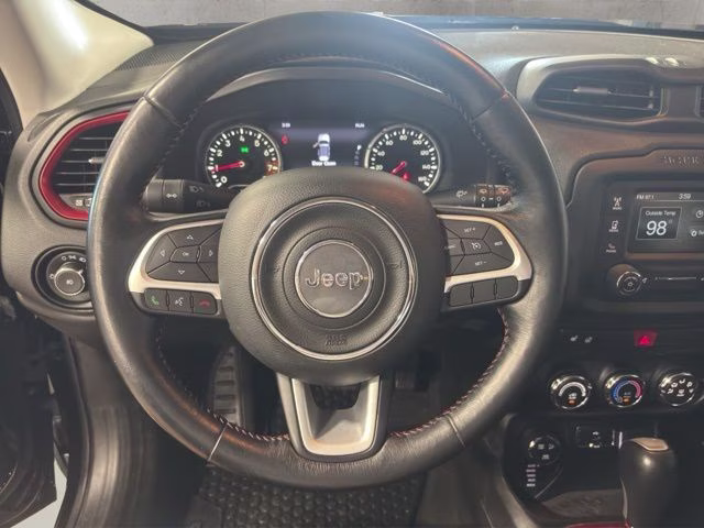 2017 Black Jeep Renegade Trailhawk 4X4 SUV