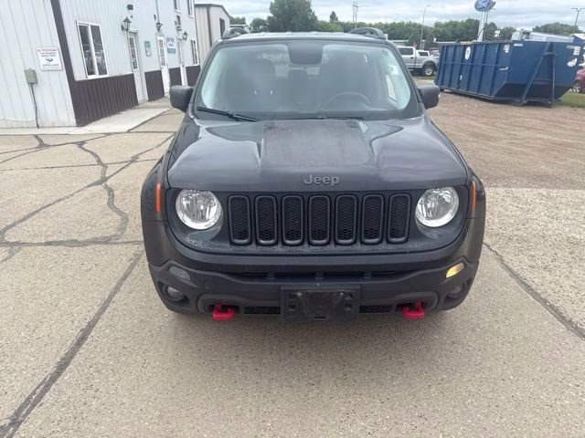 2017 Black Jeep Renegade Trailhawk 4X4 SUV