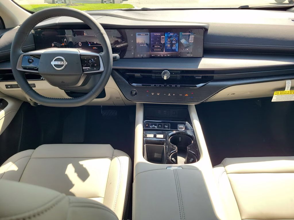 2026 Everest White Pearl Tricoat Nissan Murano SV AWD SUV