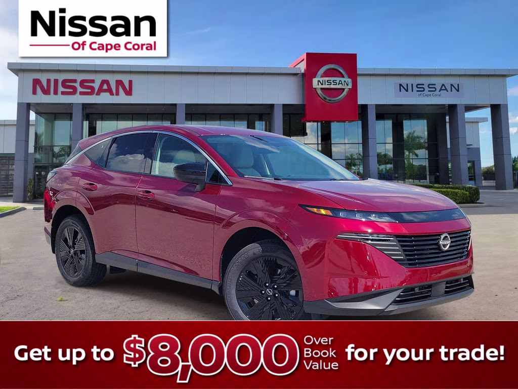 2026 Scarlet Ember Tintcoat Nissan Murano SV AWD SUV