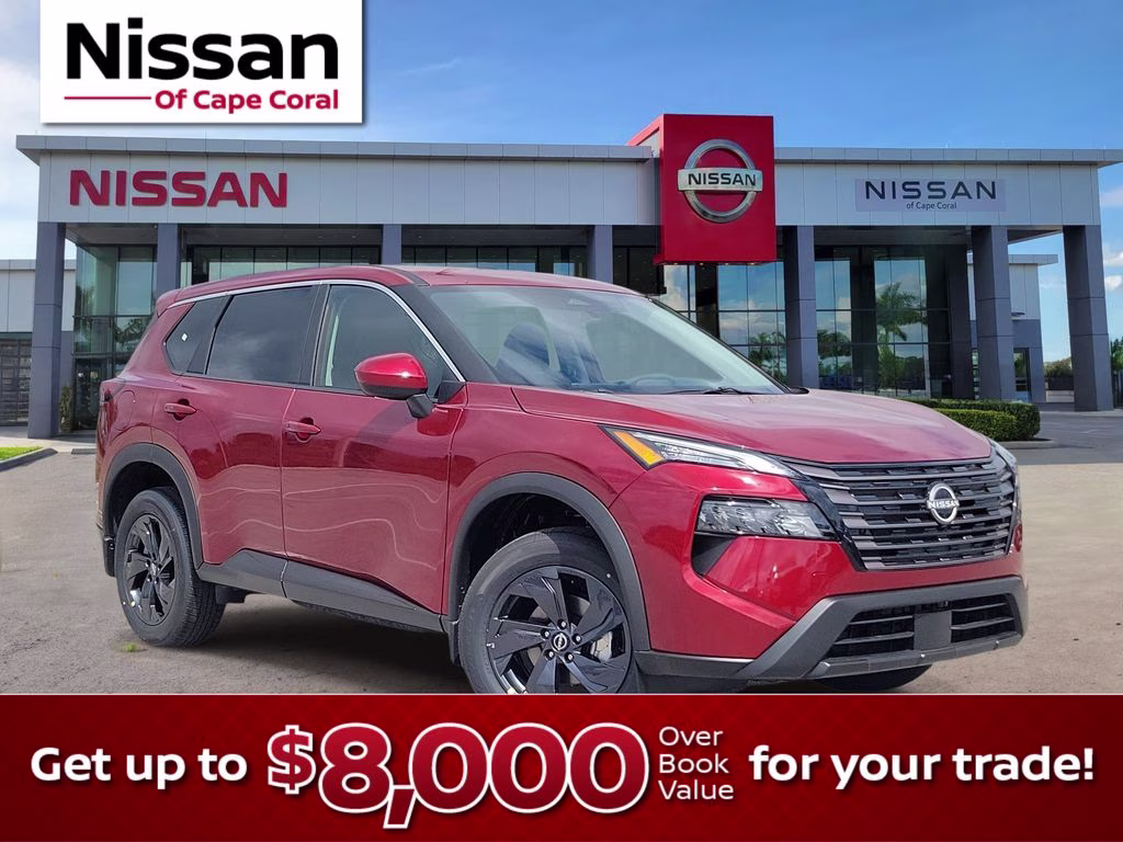 2026 Scarlet Ember Tintcoat Nissan Rogue SV FWD SUV