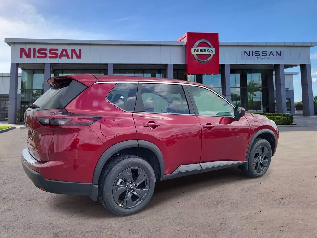 2026 Scarlet Ember Tintcoat Nissan Rogue SV FWD SUV