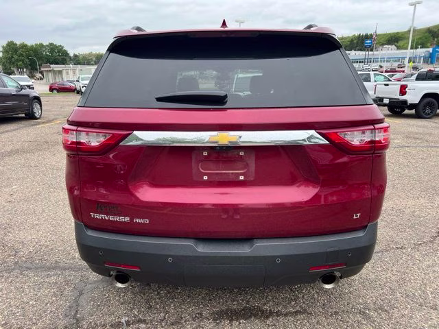 2020 Cajun Red Tintcoat Chevrolet Traverse 3LT AWD SUV